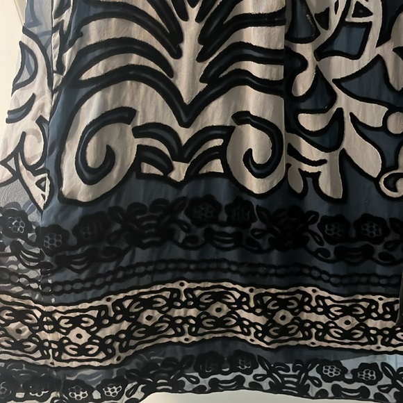 Hale Bob Velvet Silk Dress - Picture 4 of 6